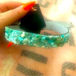 Green wrap bracelet
